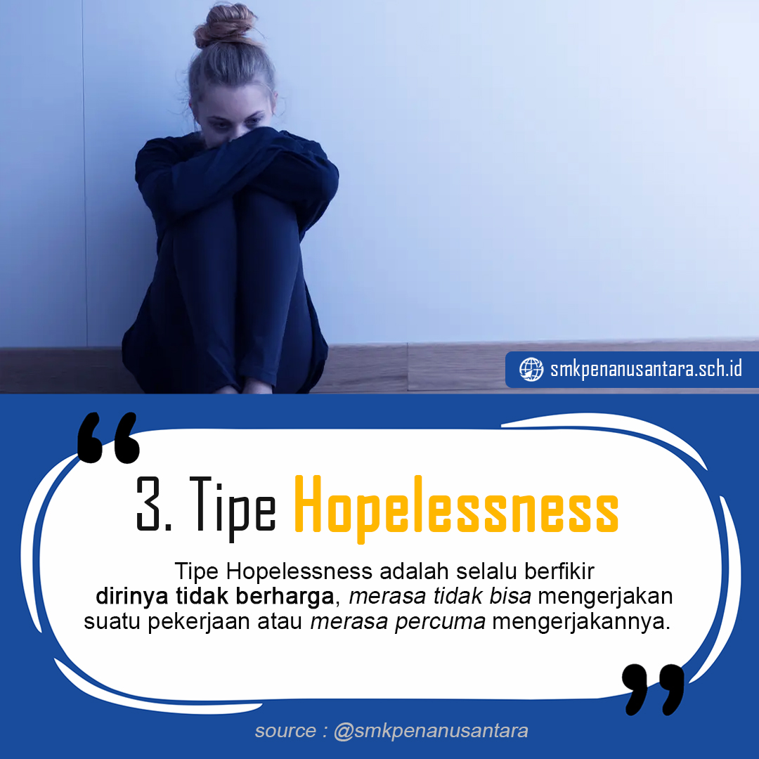 3. Tipe Hopelessness